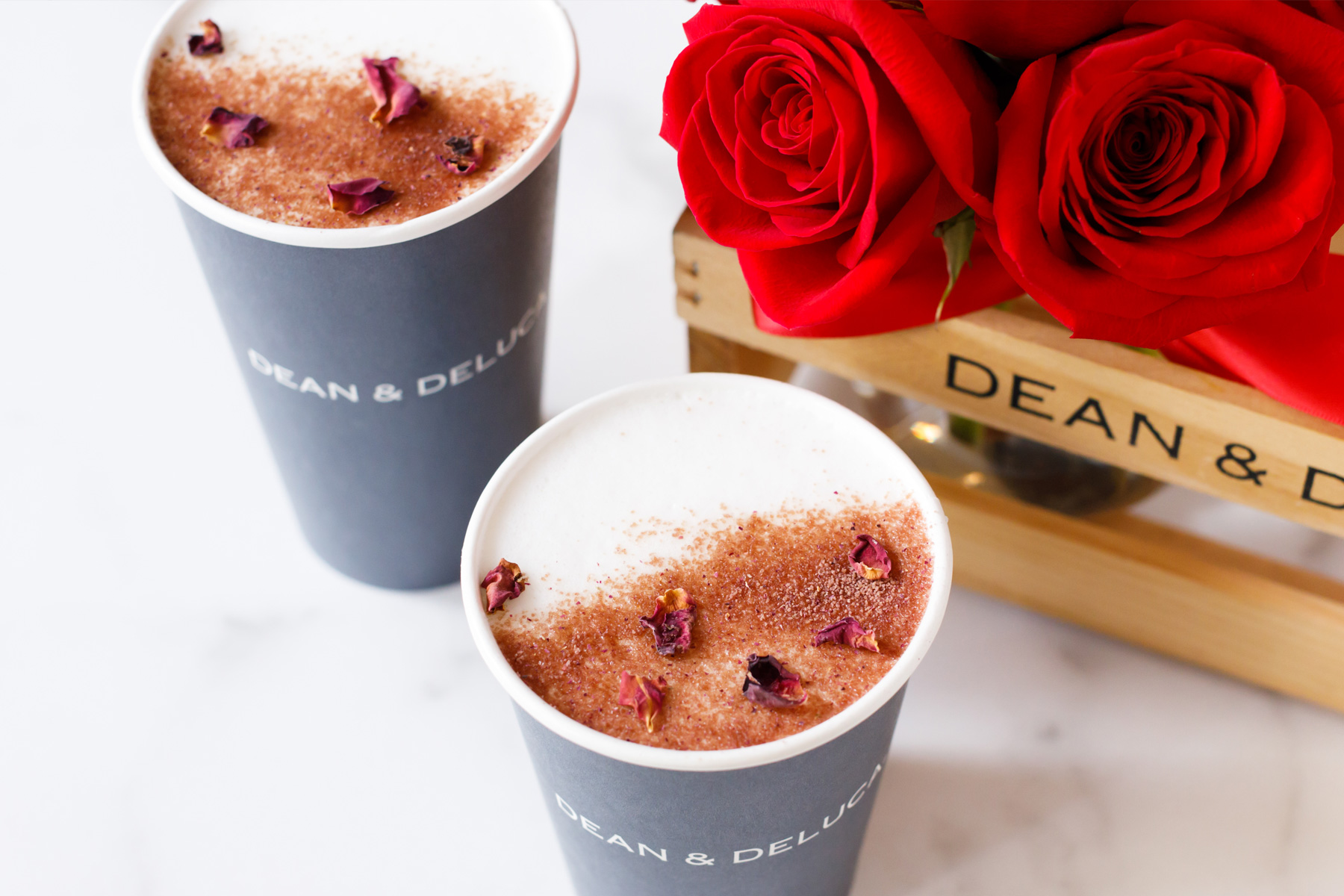 Seasonal Drink: <br/>Rose Earl Grey Tea Latte <br/>Available for a Limited Time: <br/>February 1 – April 30